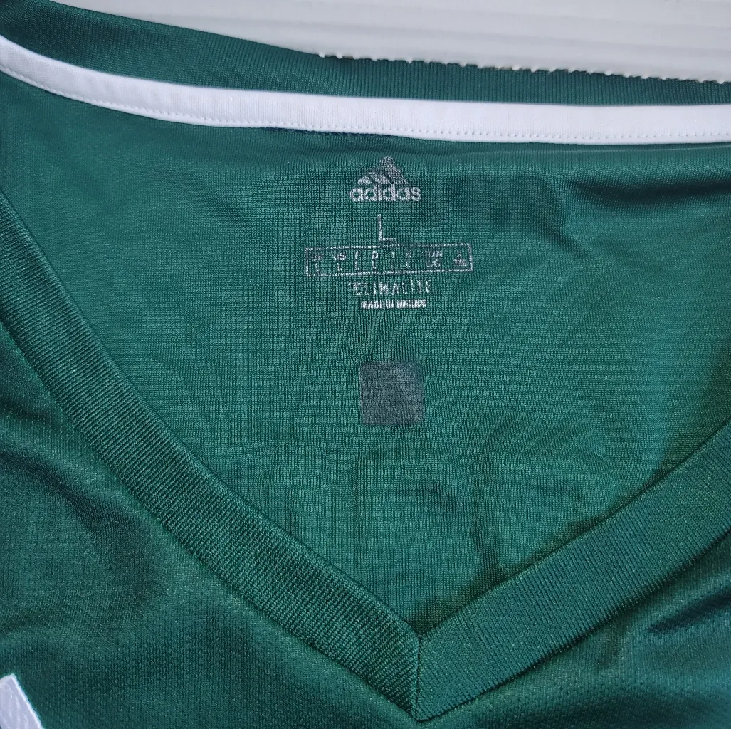 Adidas Mexico National Team Women's L #17 Soccer Futbol Jersey Velazquez - Image 2