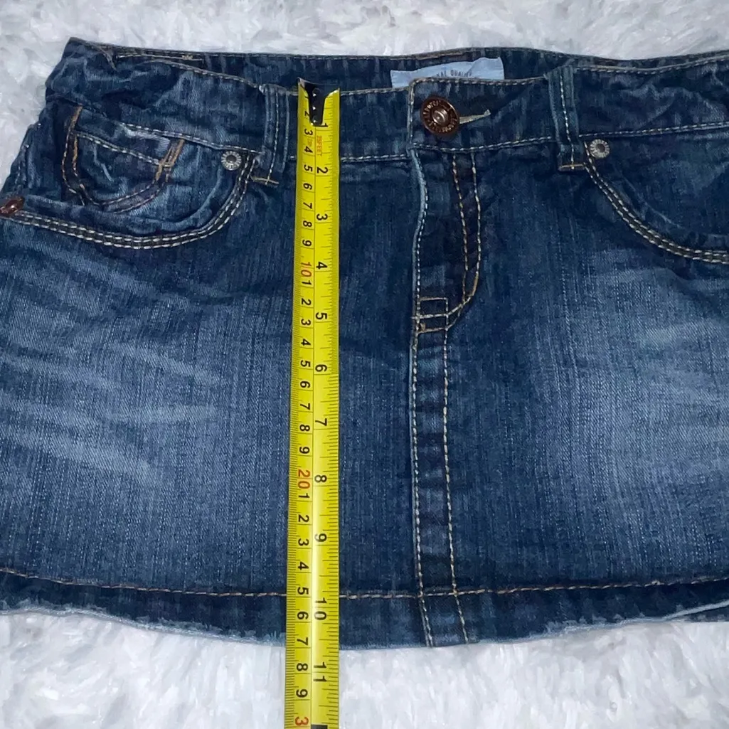 Y2K Aeropostale short mini denim jean skirt woman’s size 7/8 EUC - Image 9