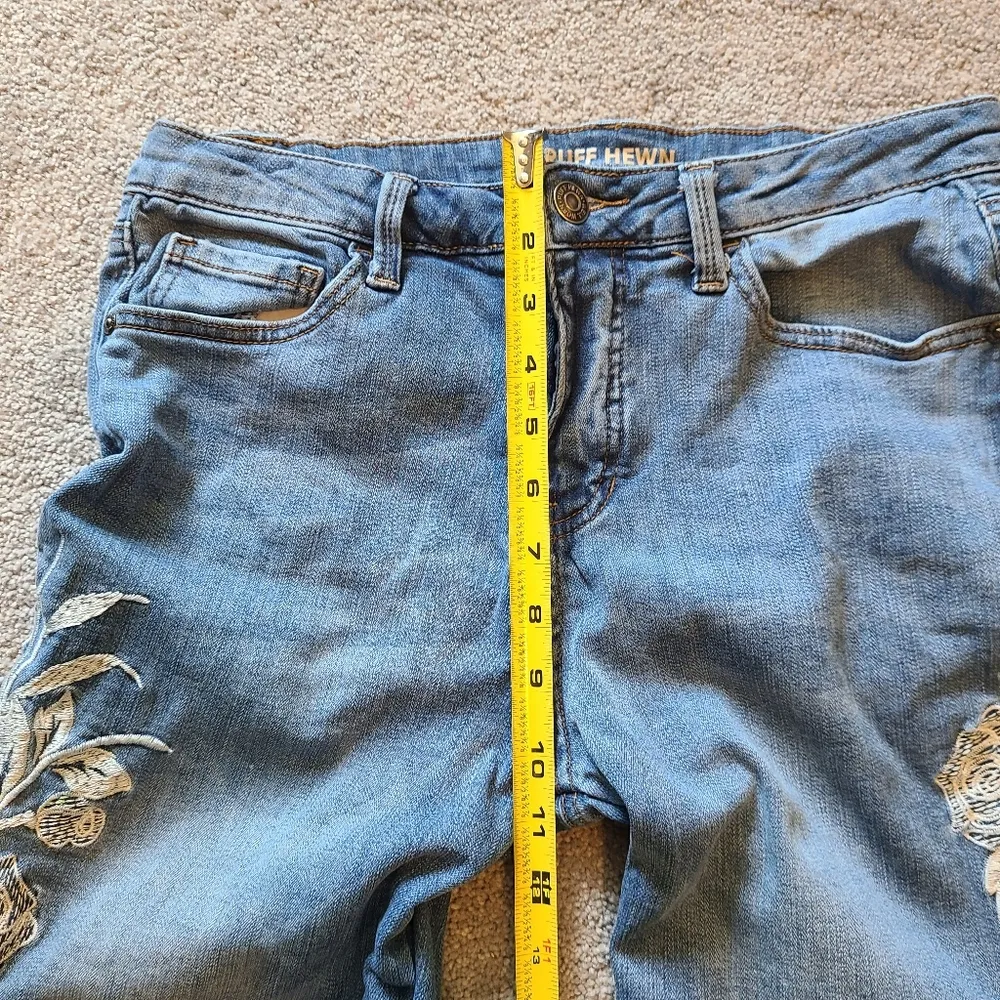 Ruff Hewn Size 10 Floral Embroidered High Rise Mom Jean - Image 13
