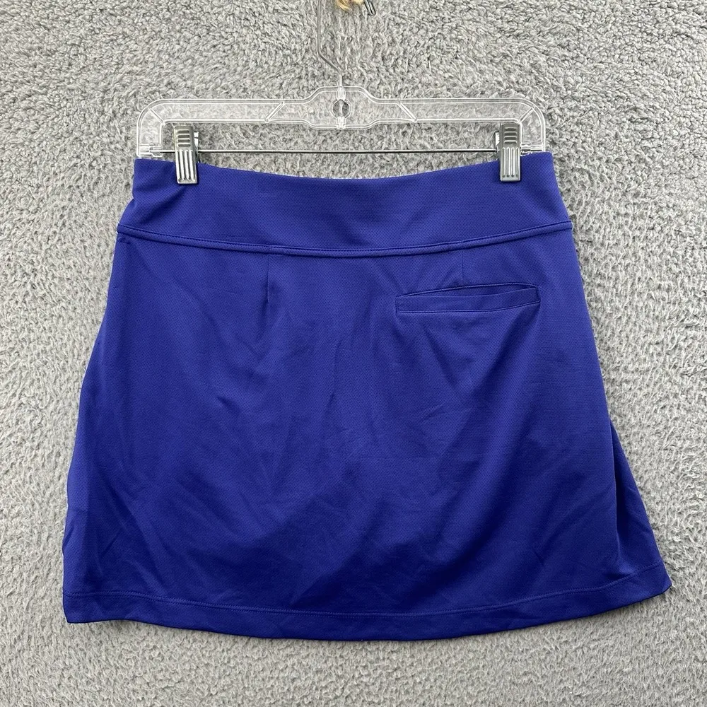 NWT Ben Hogan Tummy Control 16" Ventilated Skort Skirt Golf Athleisure Women Sma Blue - Image 3