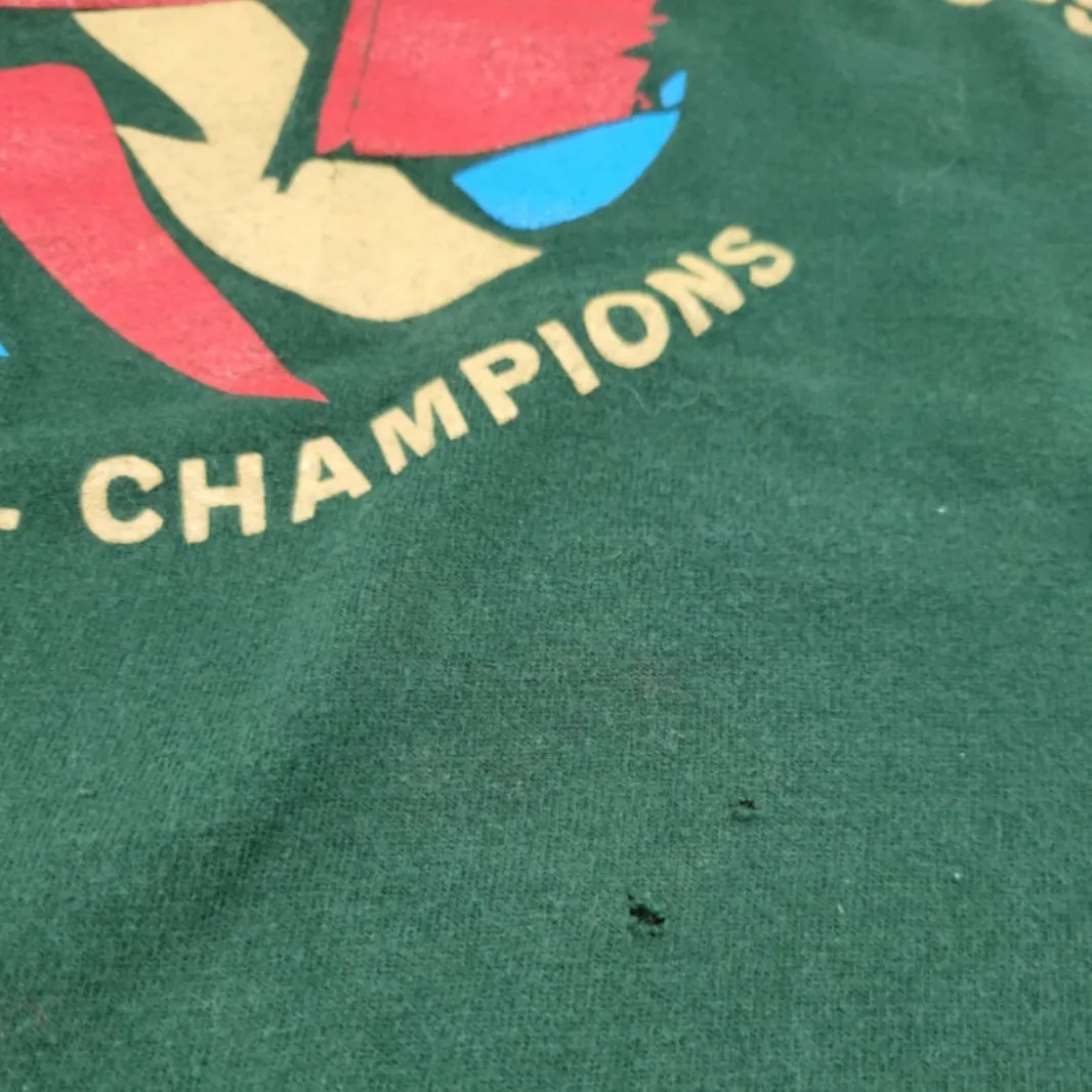 Vintage Fruit Of The Loom Shirt Size XL University Of Iowa Intramural Champions Unisex T-Shirt  - Image 4