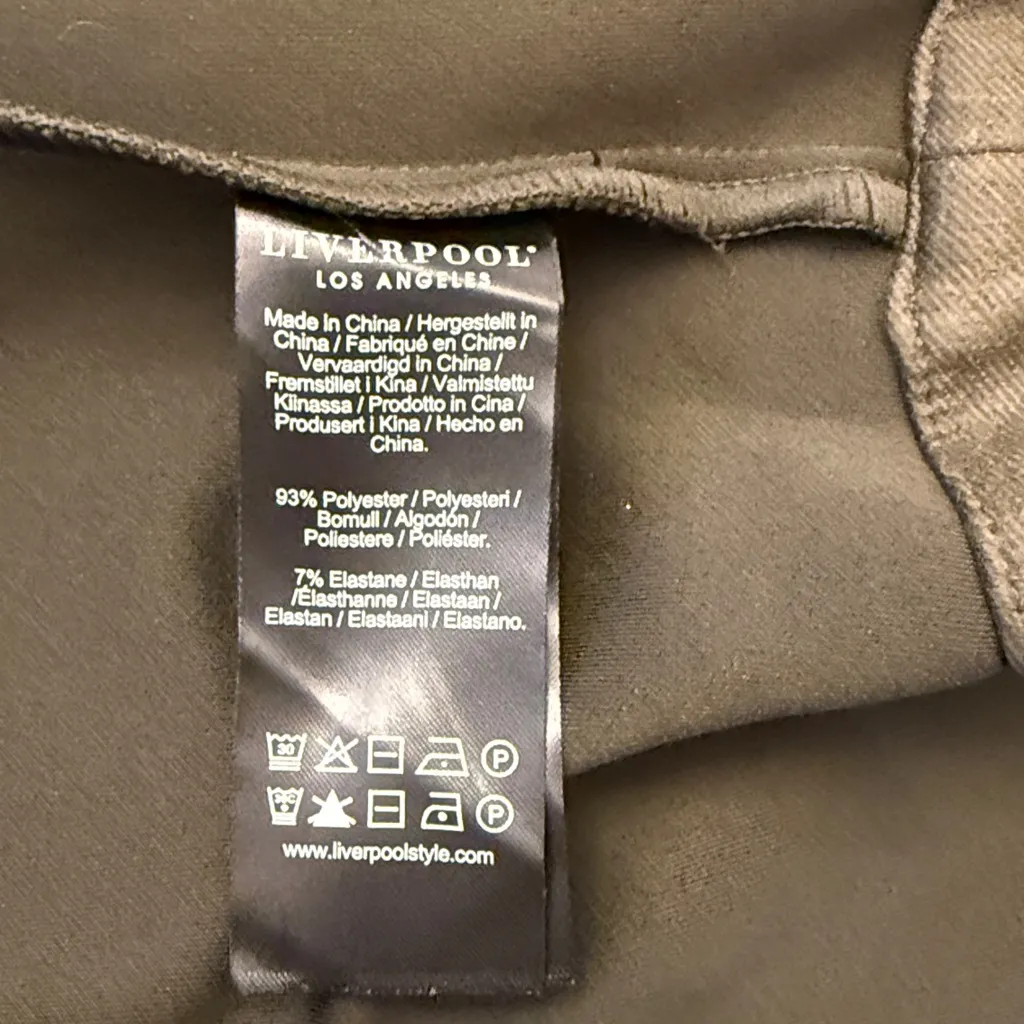 Liverpool Utility Pool Jacket olive green size medium - Image 11