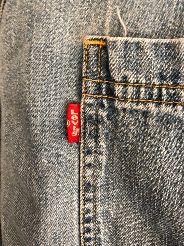 Levi’s vintage denim oversized jacket - Image 3