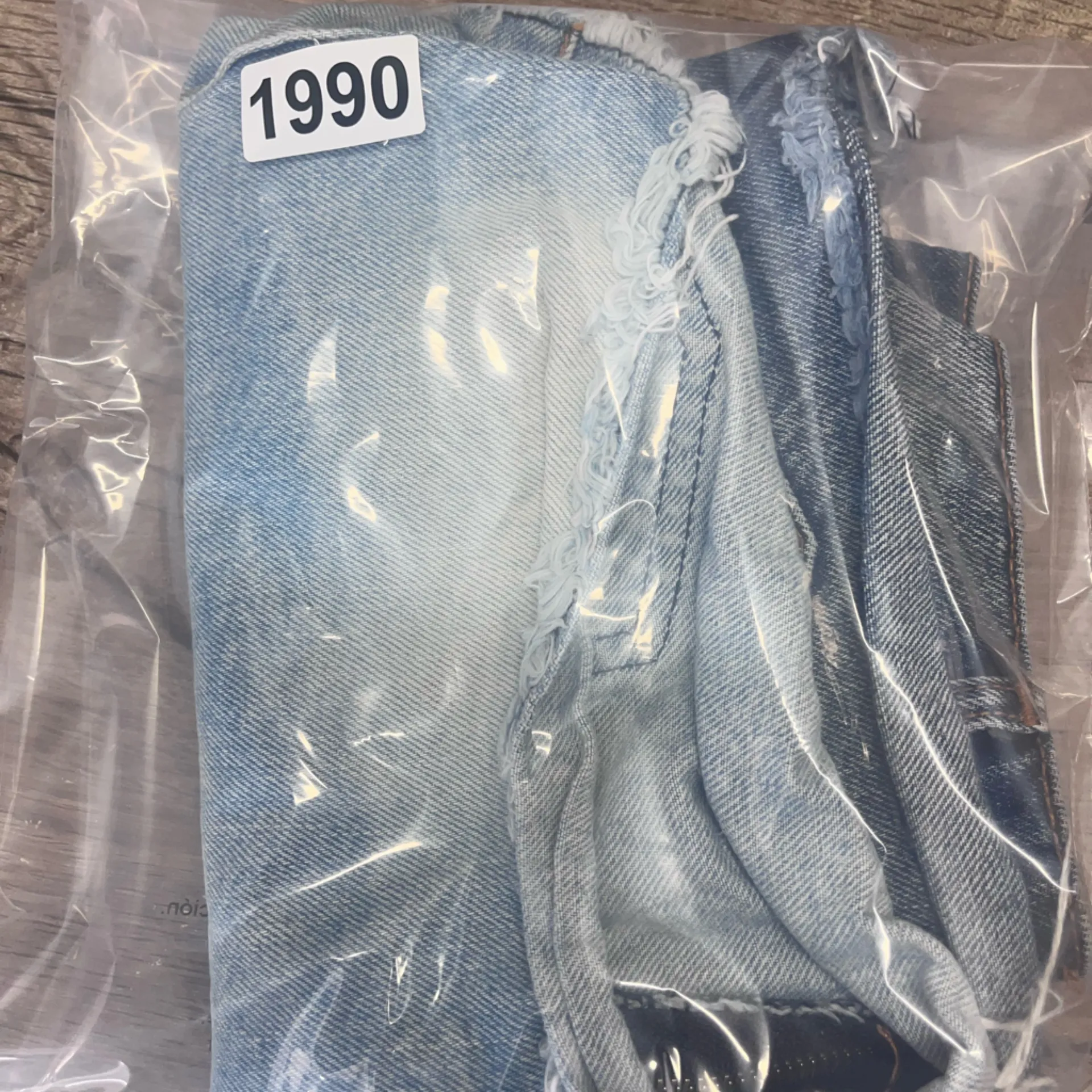 REVICE Womens Yin Yang Two Tone Denim Zippered Shorts Size 27 Pockets Nasty‎ Gal - Image 8