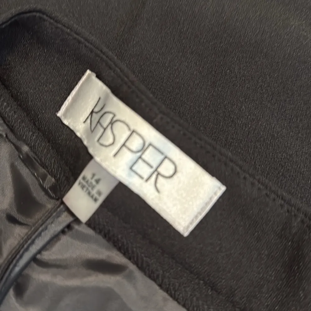 Kasper Elegant Black Dress Pants NWT - Image 3