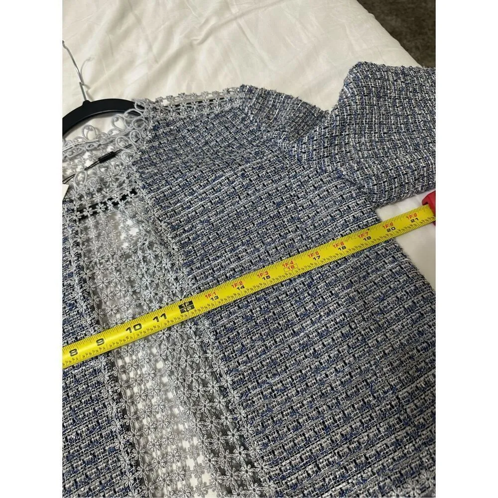 NWT T Tahari Annabeua Embellished Jacket Size 4 - Image 8