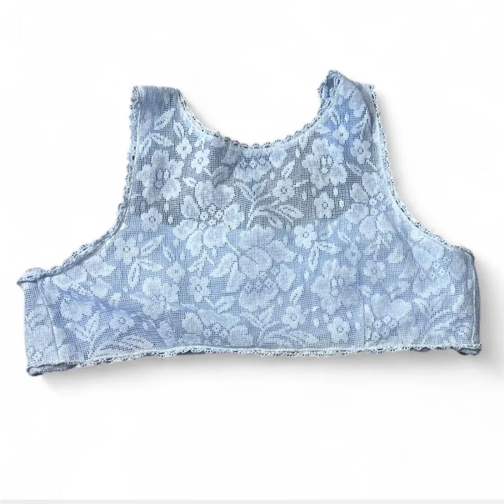 ‎POL Drawstring Lace Crop Top - Image 3