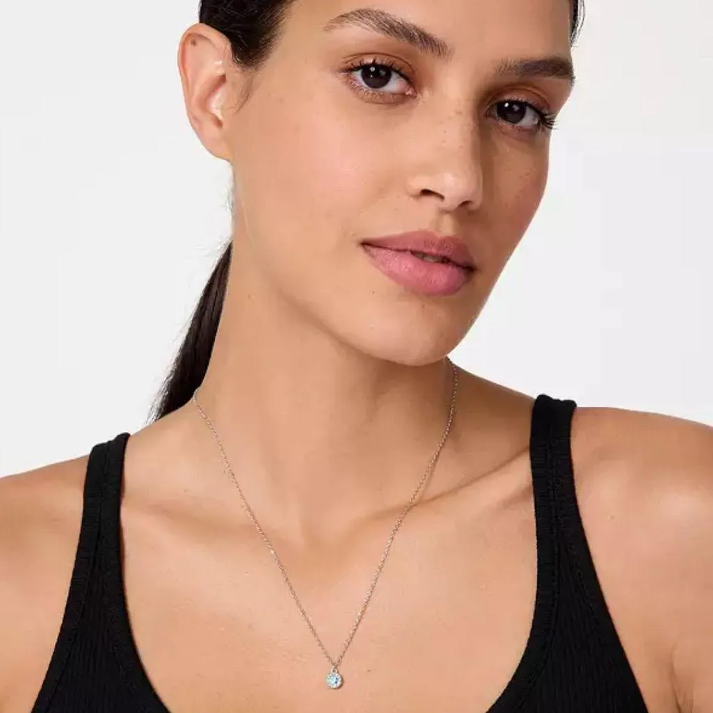 NWT Kate Spade You’re A Gem Pave Halo Pendant - Image 2