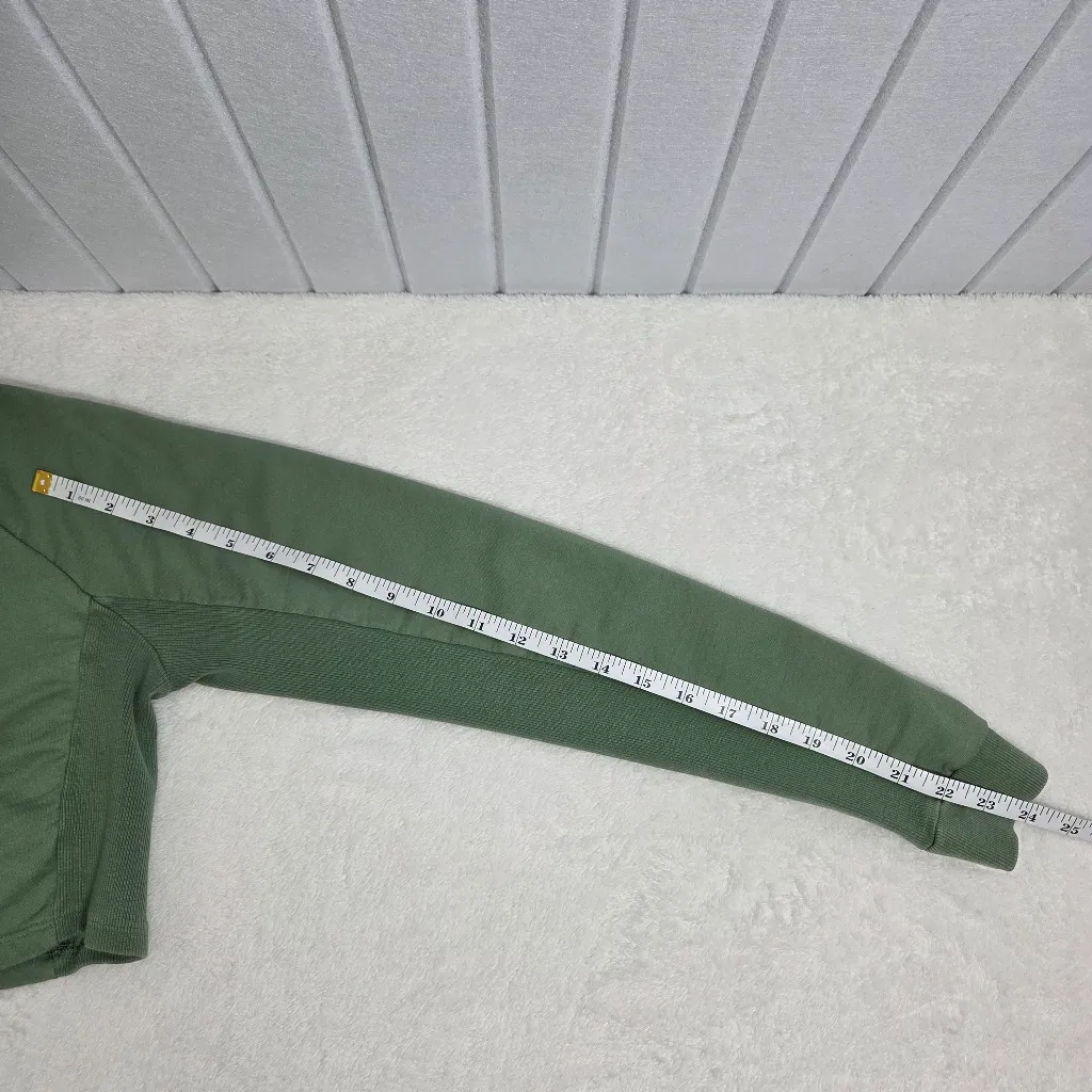 Gymshark Training Cropped‎ Sweater - Green Size S - Image 5