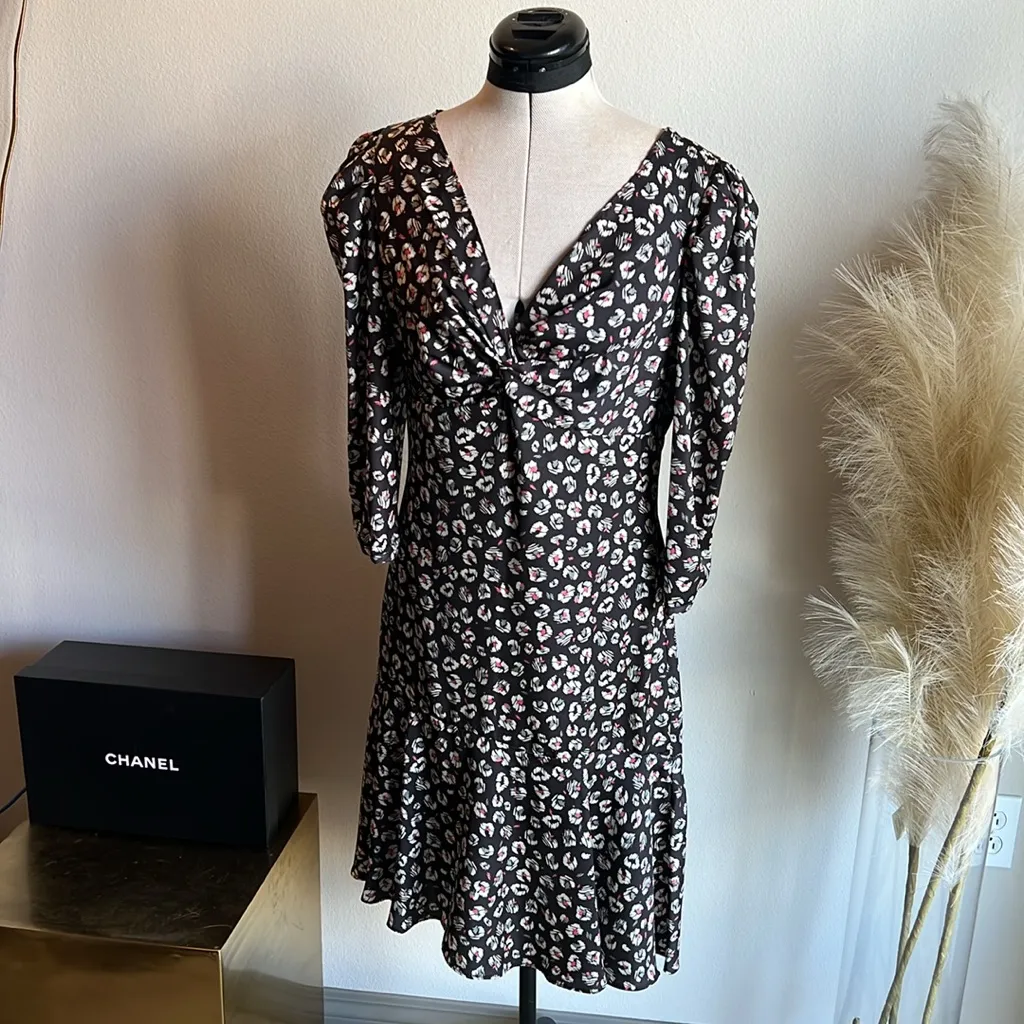 NWT Bailey44 Leopard Print Midi Length Dress - Image 6