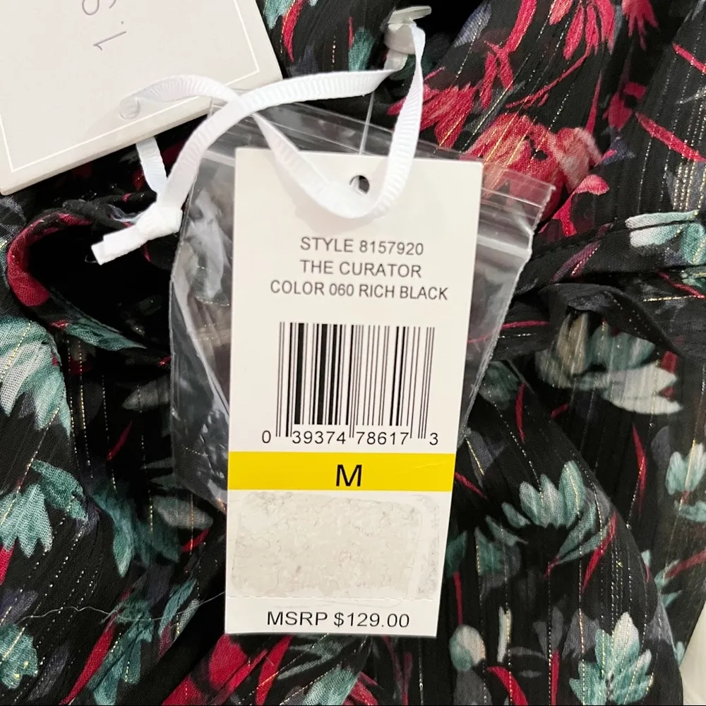 1. State Floral Cold Shoulder Maxi Dress - Image 6