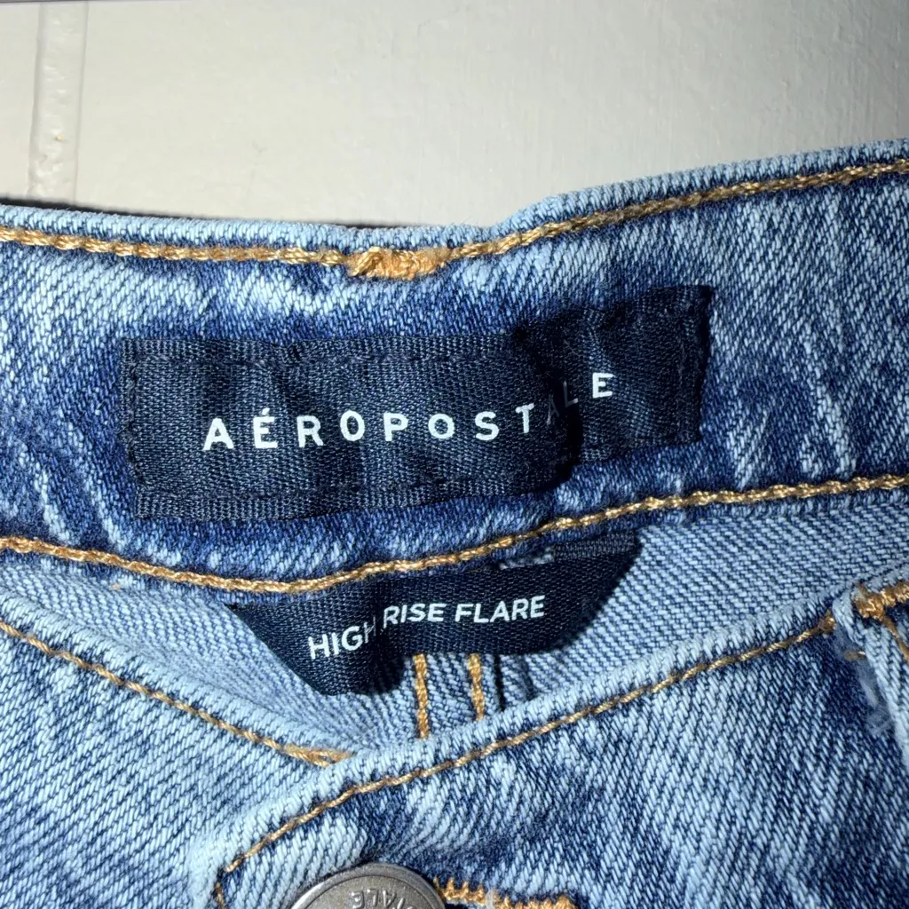 Aeropostale High Rise Flare Jeans - Image 3