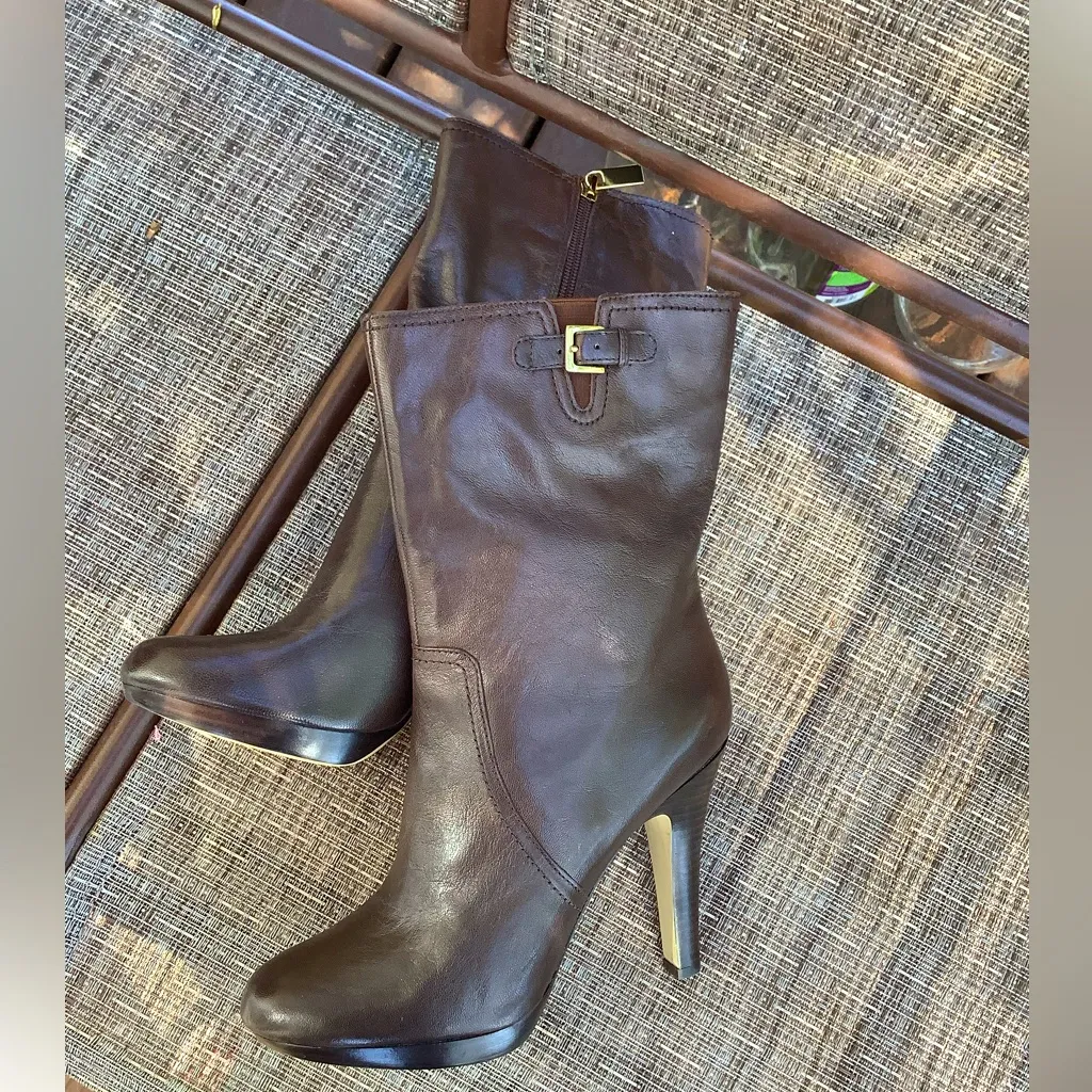 Anne Klein Stylish genuine leather boots 🌹 - Image 5