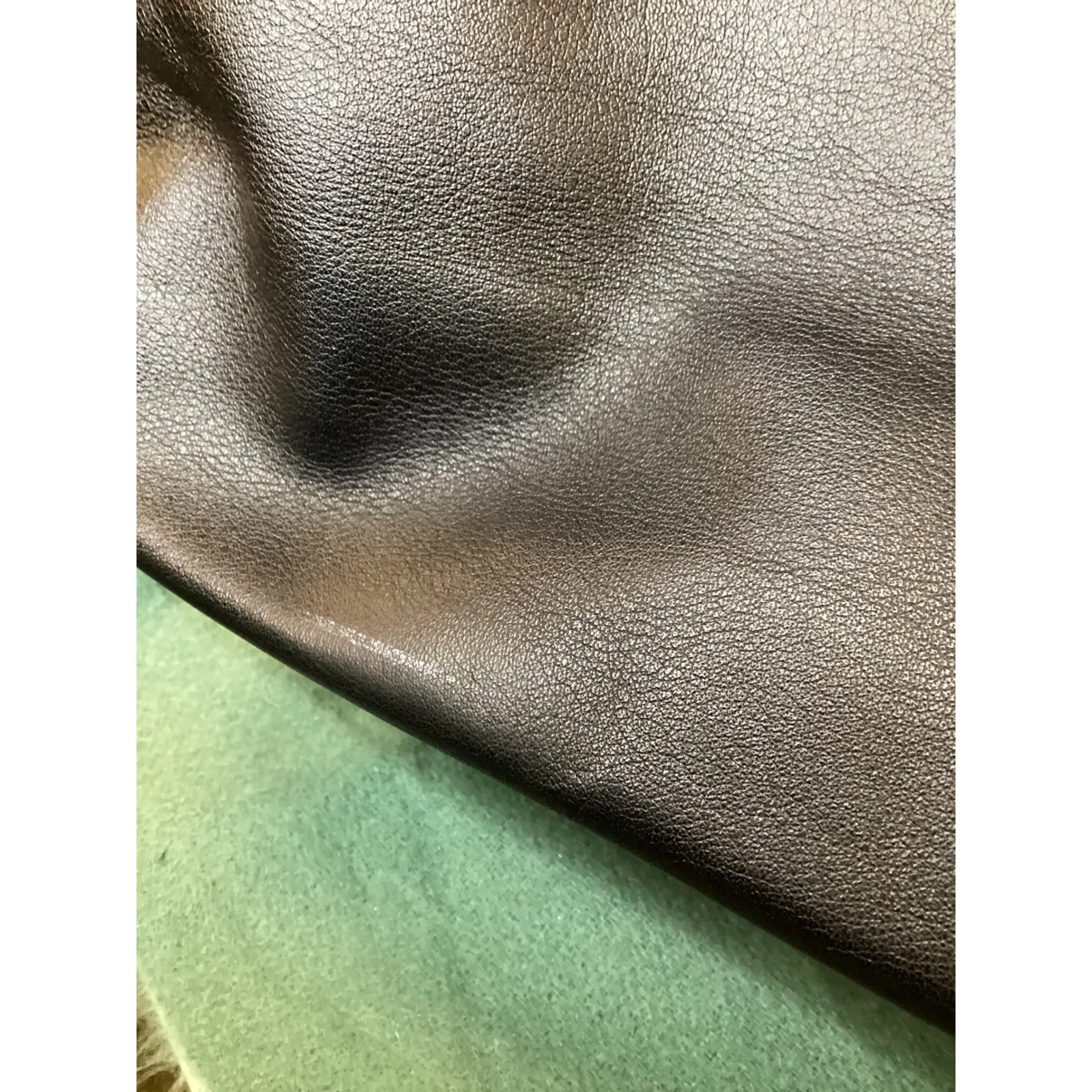 Coach Peyton Black Leather Shoulder Bag Tote Purse with Silver Hardware - Image 6