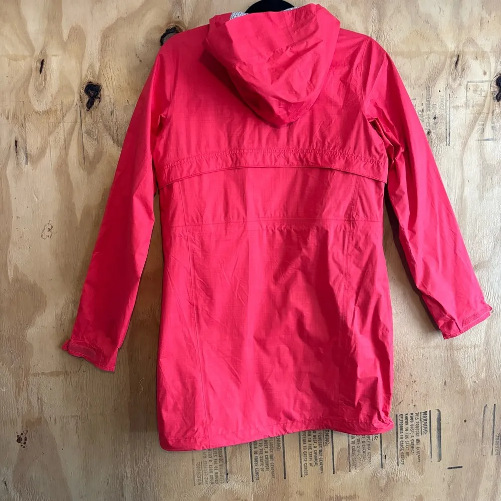 Mountain Hardwear Red Dry Q Evap Waterproof Rain Parka Sz S * Flaws - Image 4