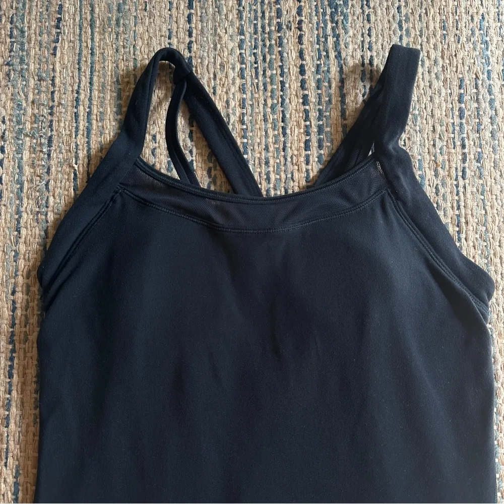 Rally Your Heart Tank Top in Nocturnal Teal Dark Navy Size 6 - Image 4