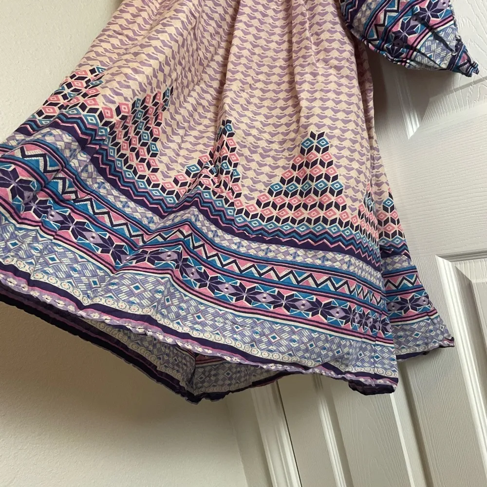 1970s Vintage Indian Cotton Dress - Image 12