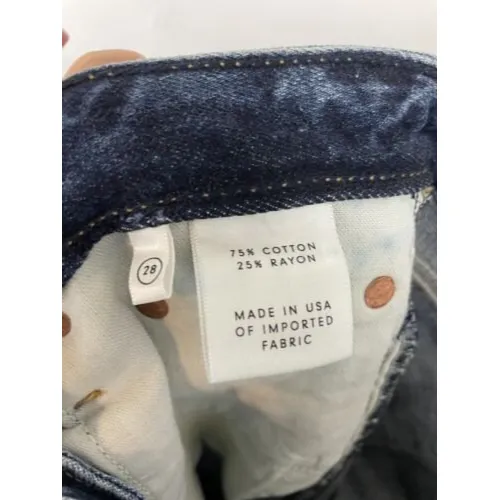 GRLFRND size 28 Bobbi High Rise Viva Forever jeans raw hem button fly - Image 8