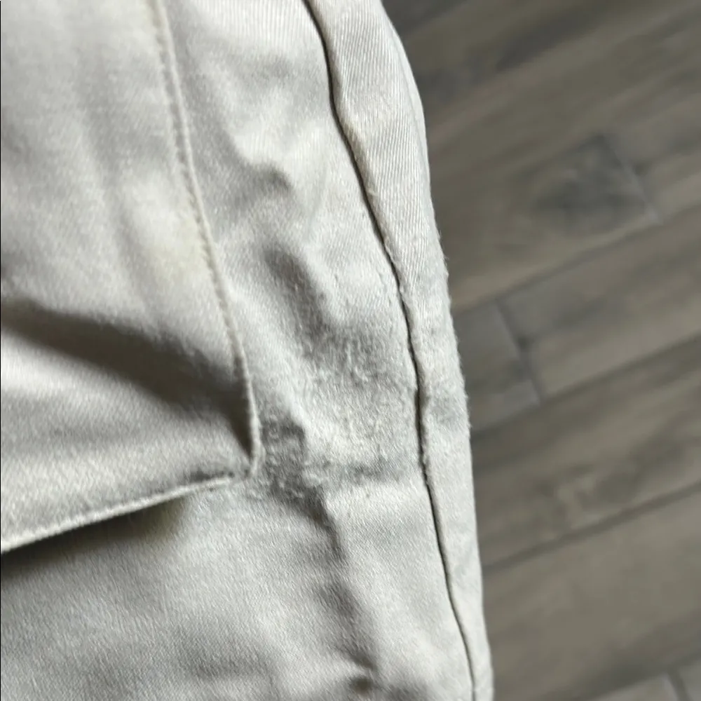 DISSH Cream Cargo Shorts with Utility Style Size 4 - Image 10