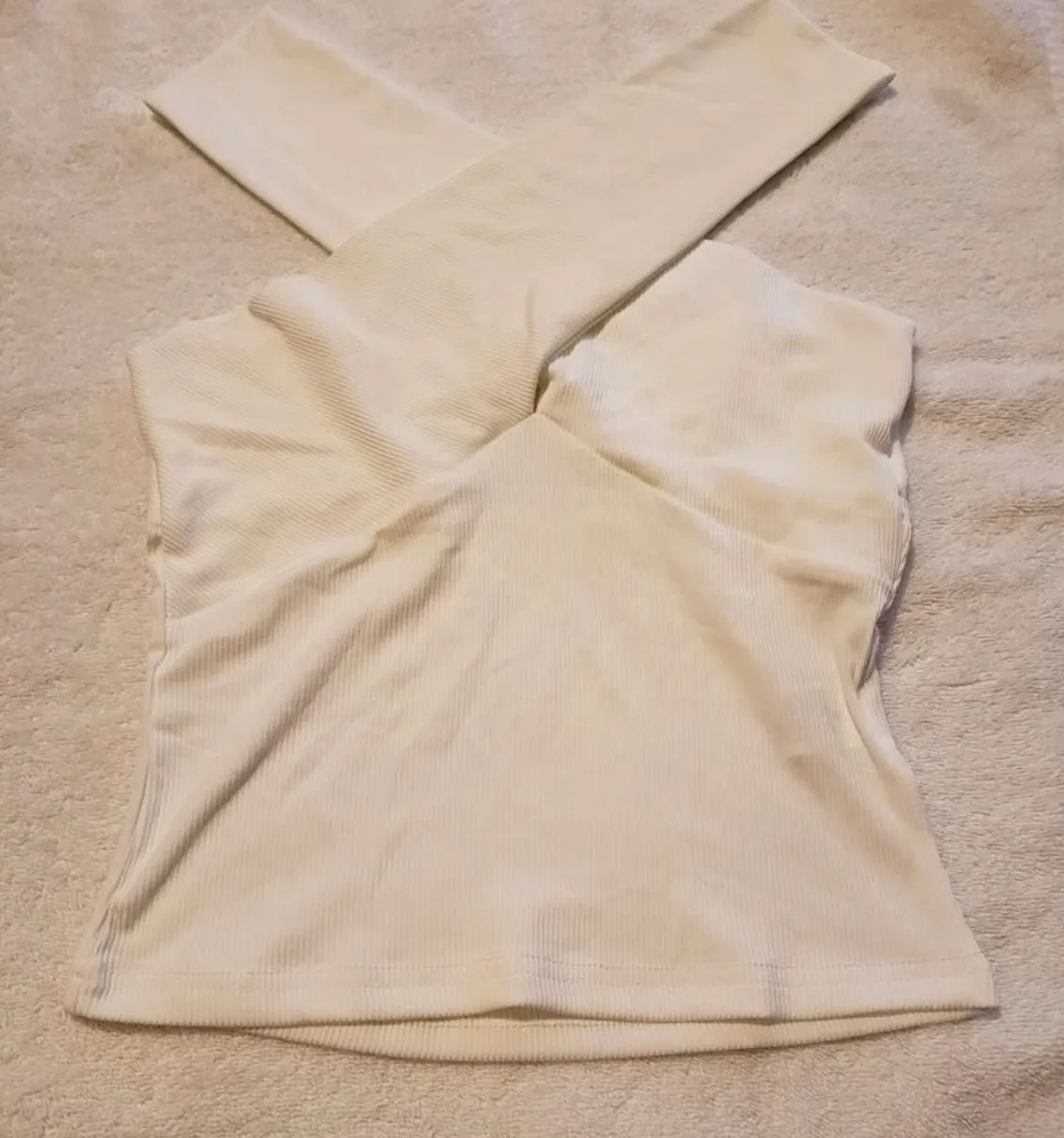 White Crossover Top - Image 3