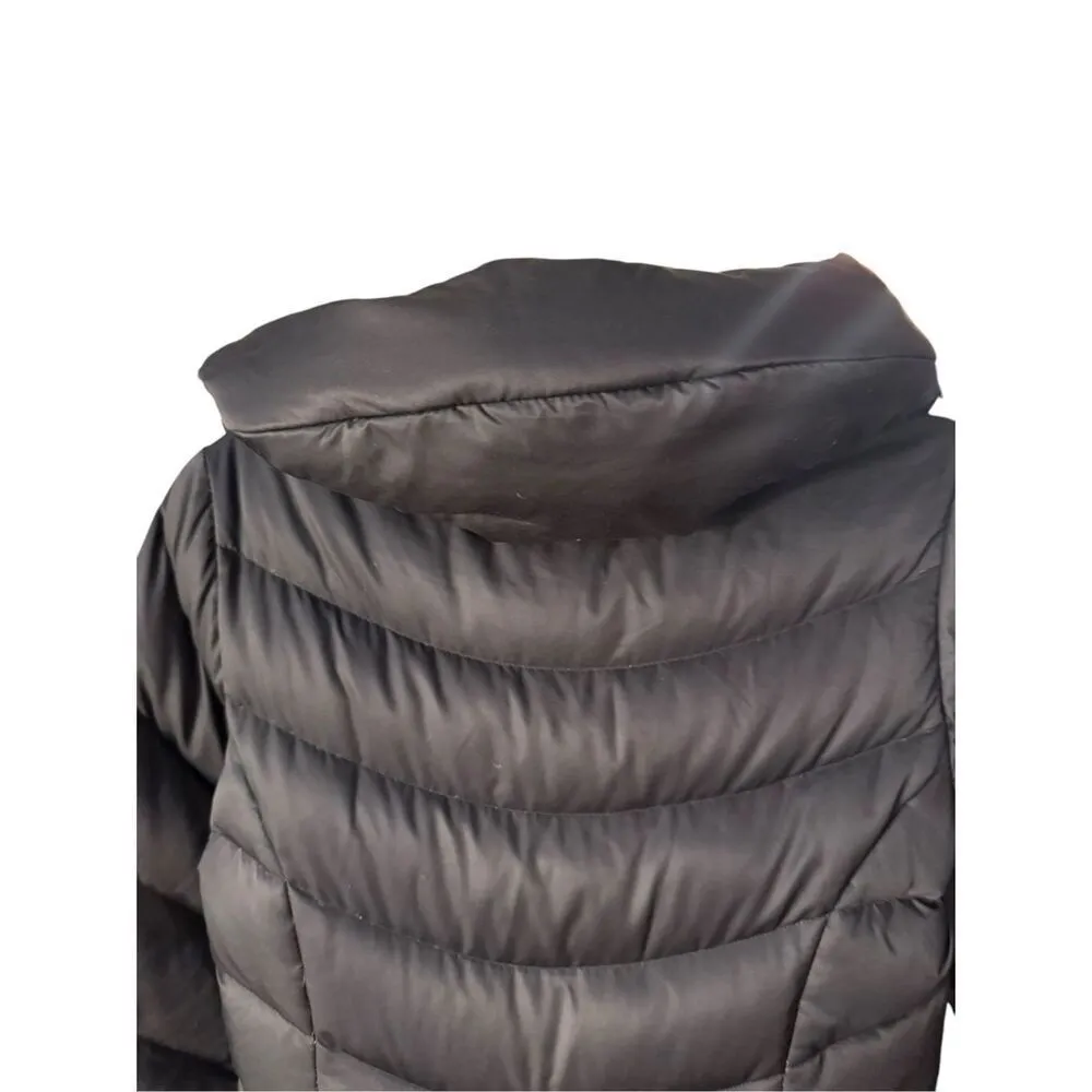 Patagonia Downtown Loft Parka Black Goose Down Womens XS Puffer Coat - Image 12