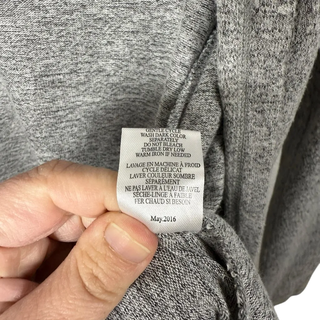 Z Supply Women’s The Marled Hoodie Cardigan in Grey Size S - Image 7