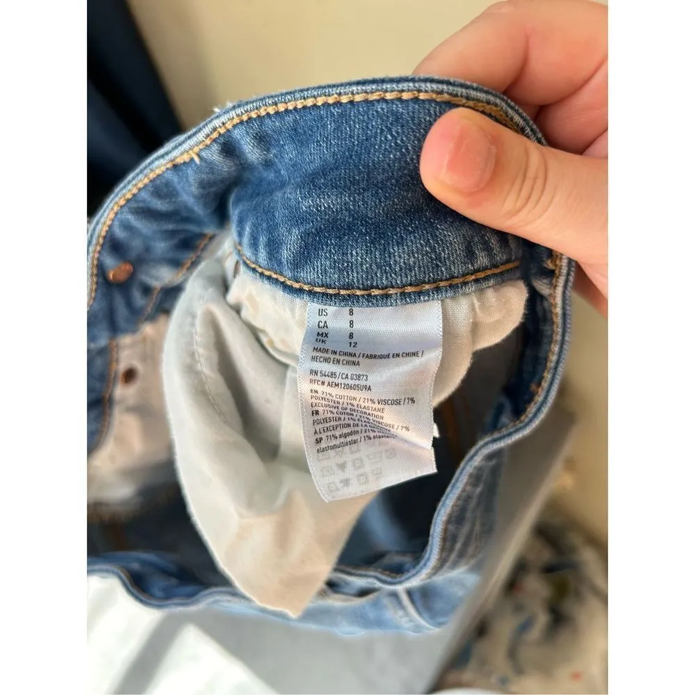 american eagle denim skirt - Image 2