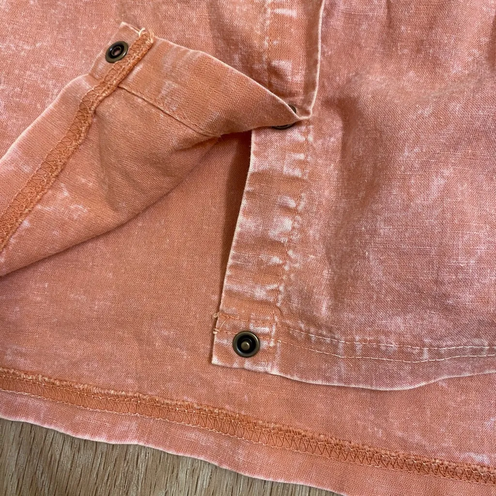 Wearables top Abner Casual Coral Button - Image 5