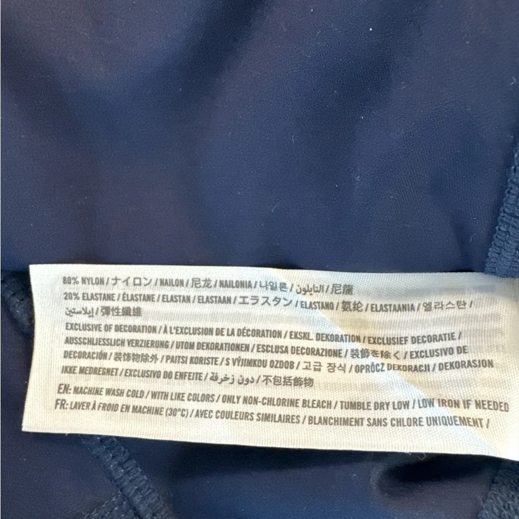 Abercrombie & Fitch Dark‎ Blue Mini Dress Size Small Tall - Image 7