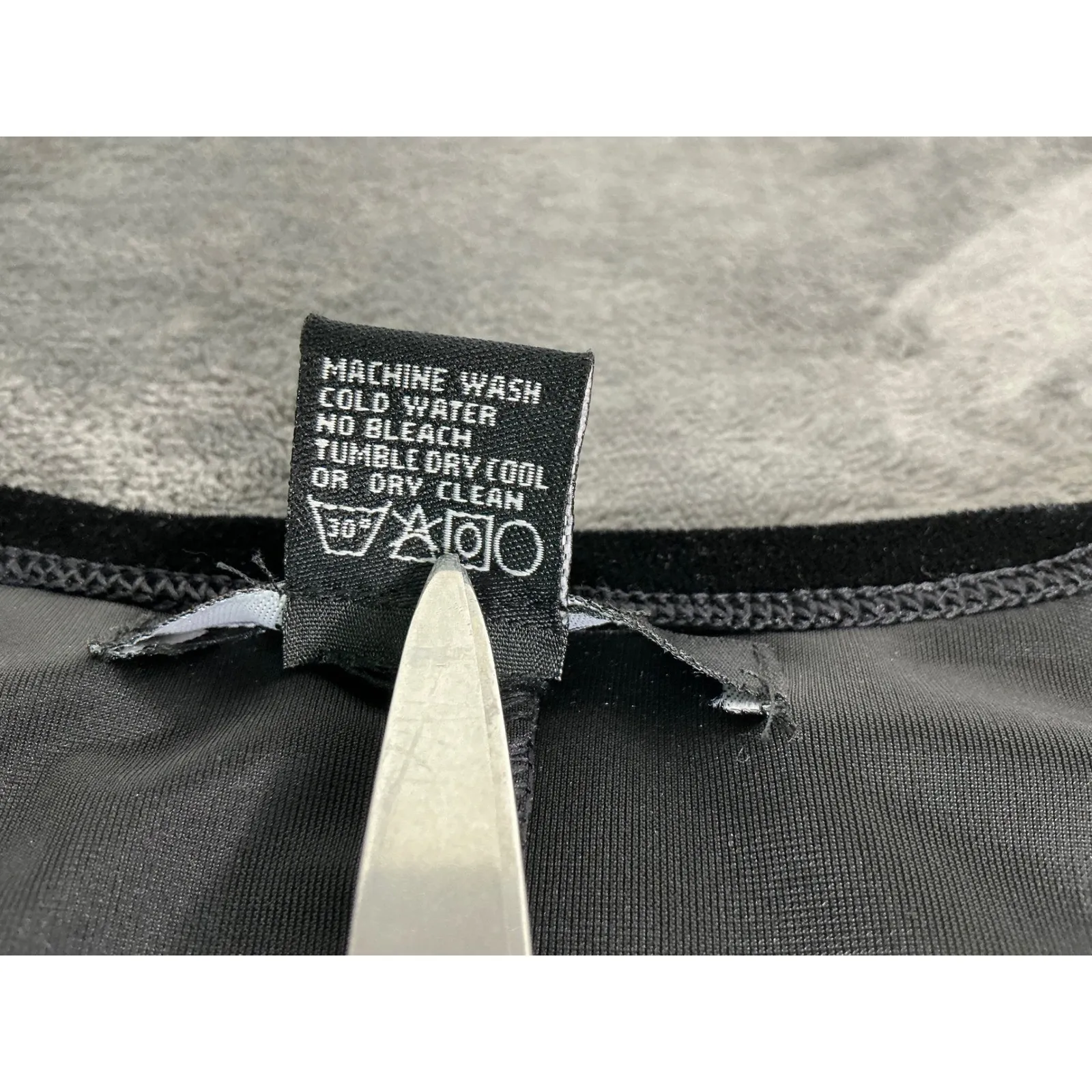 Black‎ Asymmetrical Maxi Dress Floral Embroidery Old Money Quiet Luxury Size Med - Image 8