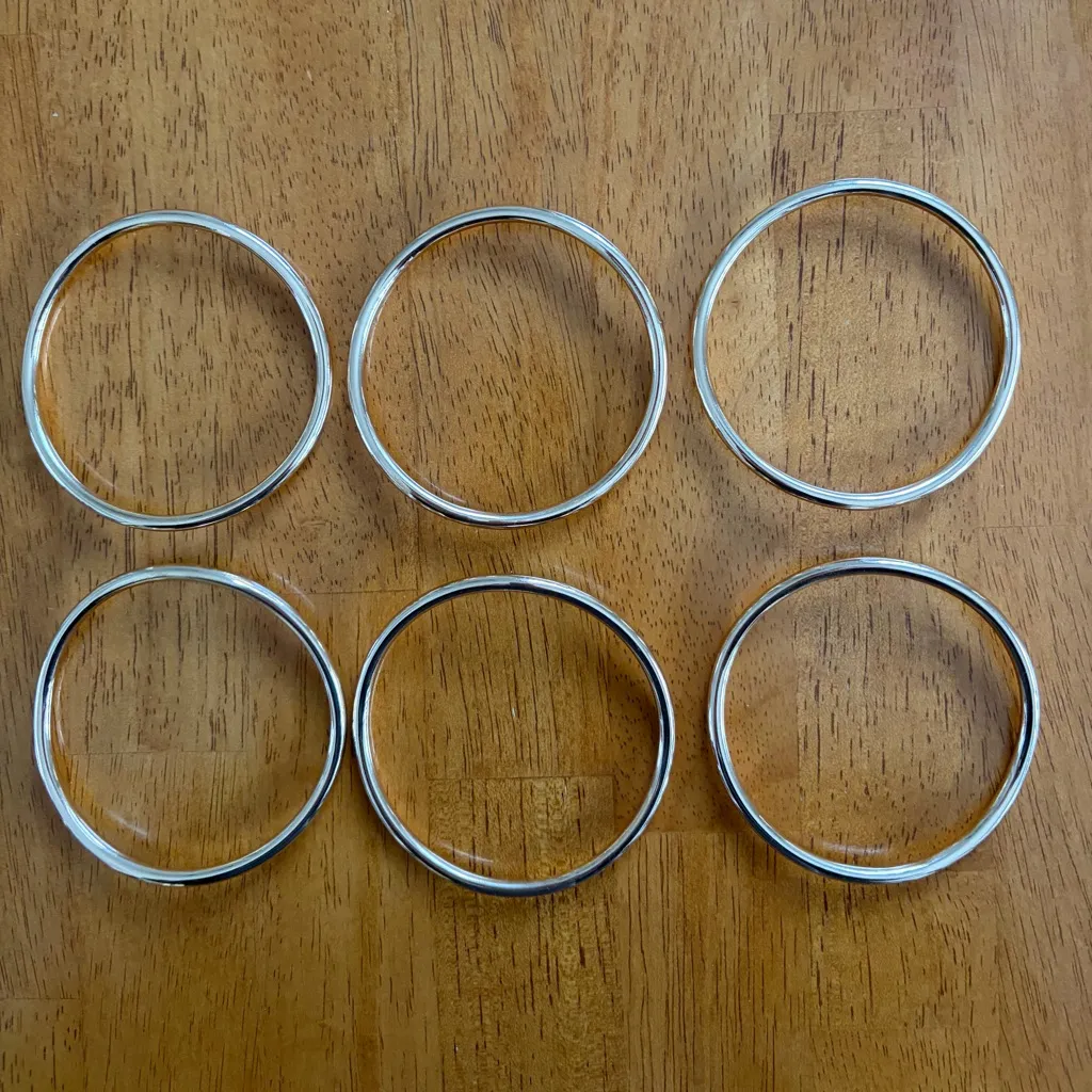 H&M  Gold Bangles Set - Image 3