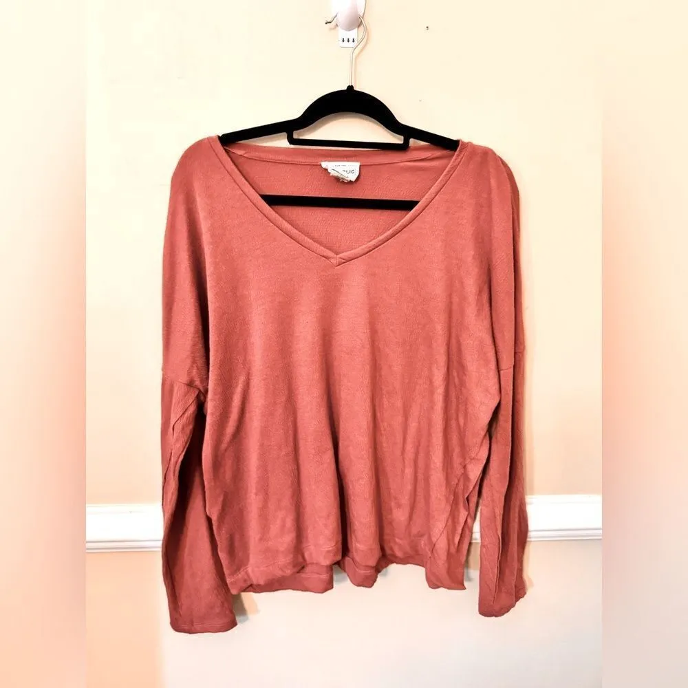 For the Republic Dusty Rose‎ Shirt Size L - Image 4