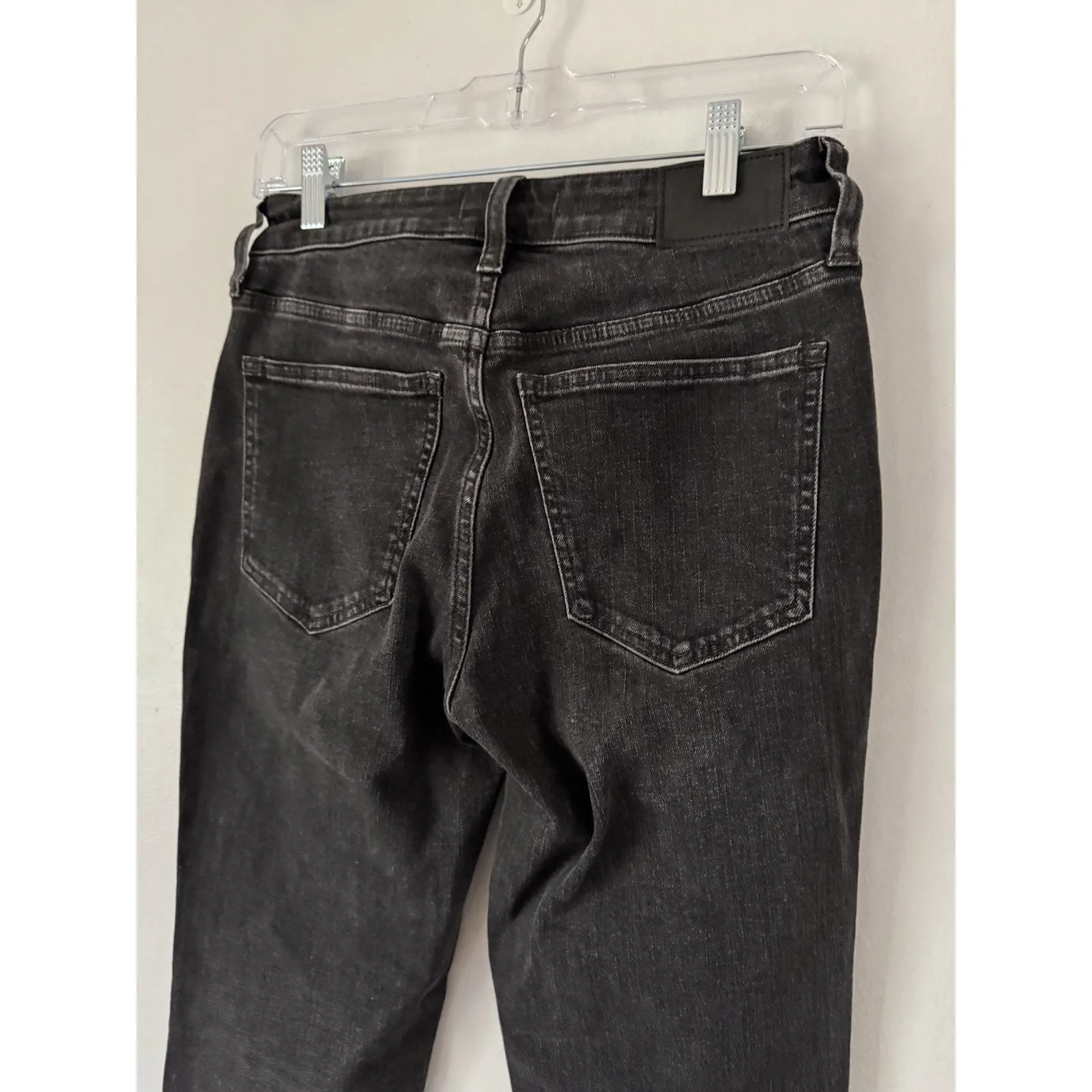 NWT Madewell Curvy Stovepipe Jeans Armand Wash Black Slim Fit Mid Rise Size 26 - Image 7