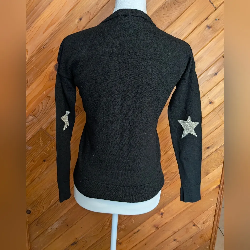 Zadig & Voltaire Black Knit Pullover Size XS - Image 5