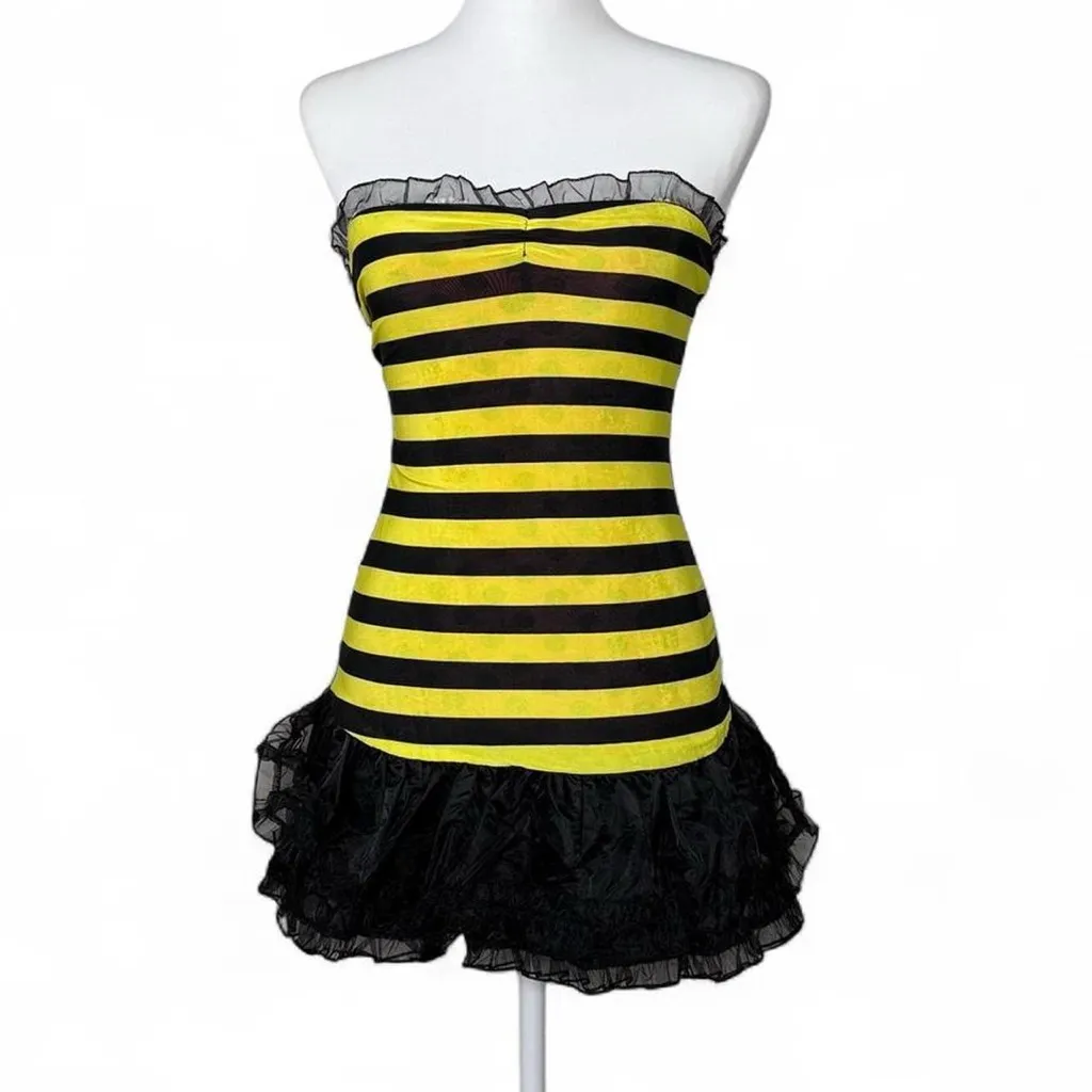 Sexy Ladybug Bumblebee Halloween Costume - Image 5