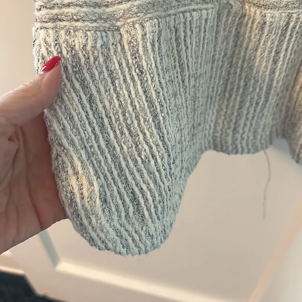 Calypso St Barth scoop neck medium Striped Knit Sweater Tassel Tie tunic dress - Image 8