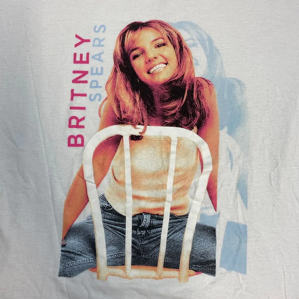 Britney Spears Photo Graphic Crewneck T - Image 2