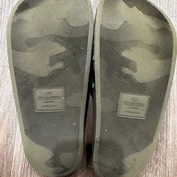 Valentino slides‎ Green Size 8 - Image 4