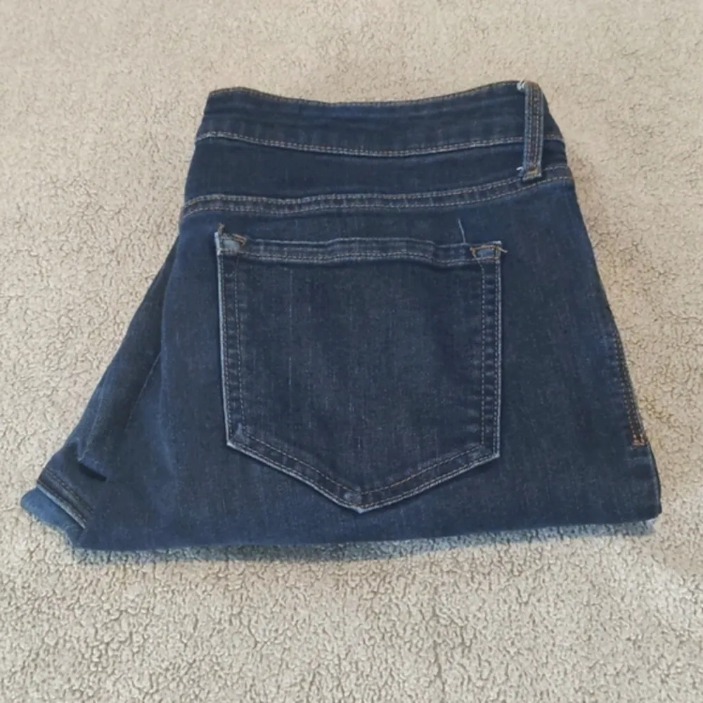 Women's Old Navy Skinny Rockstar Denim Blue Jeans Size 12T EUC #7729 - Image 5