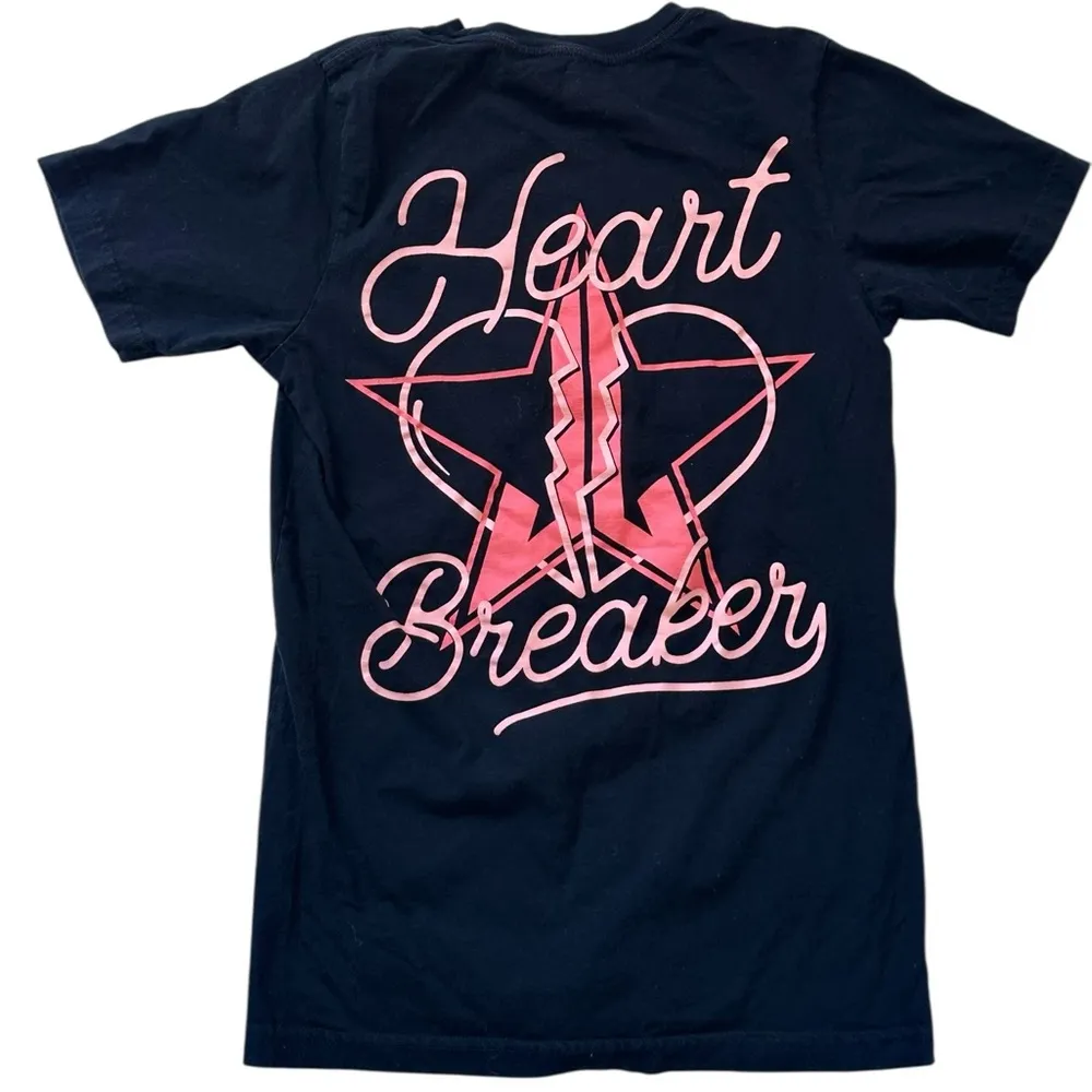 #32 Jeffree Star Heartbreaker Tee in Black - Image 2