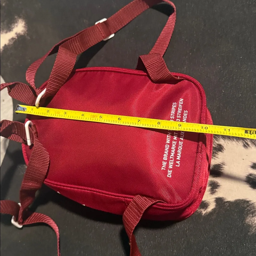 ♥️ADIDAS TriFold Mini Backpack•Maroon•NWOT♥️ - Image 13