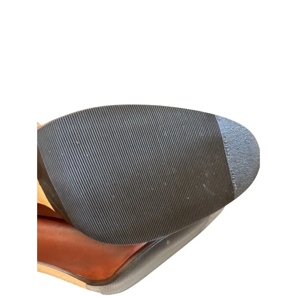 Ralph Lauren Womens Red 3" Block Heels Leather Slip-On Shoes Size 5.5B SKU 8229 - Image 13