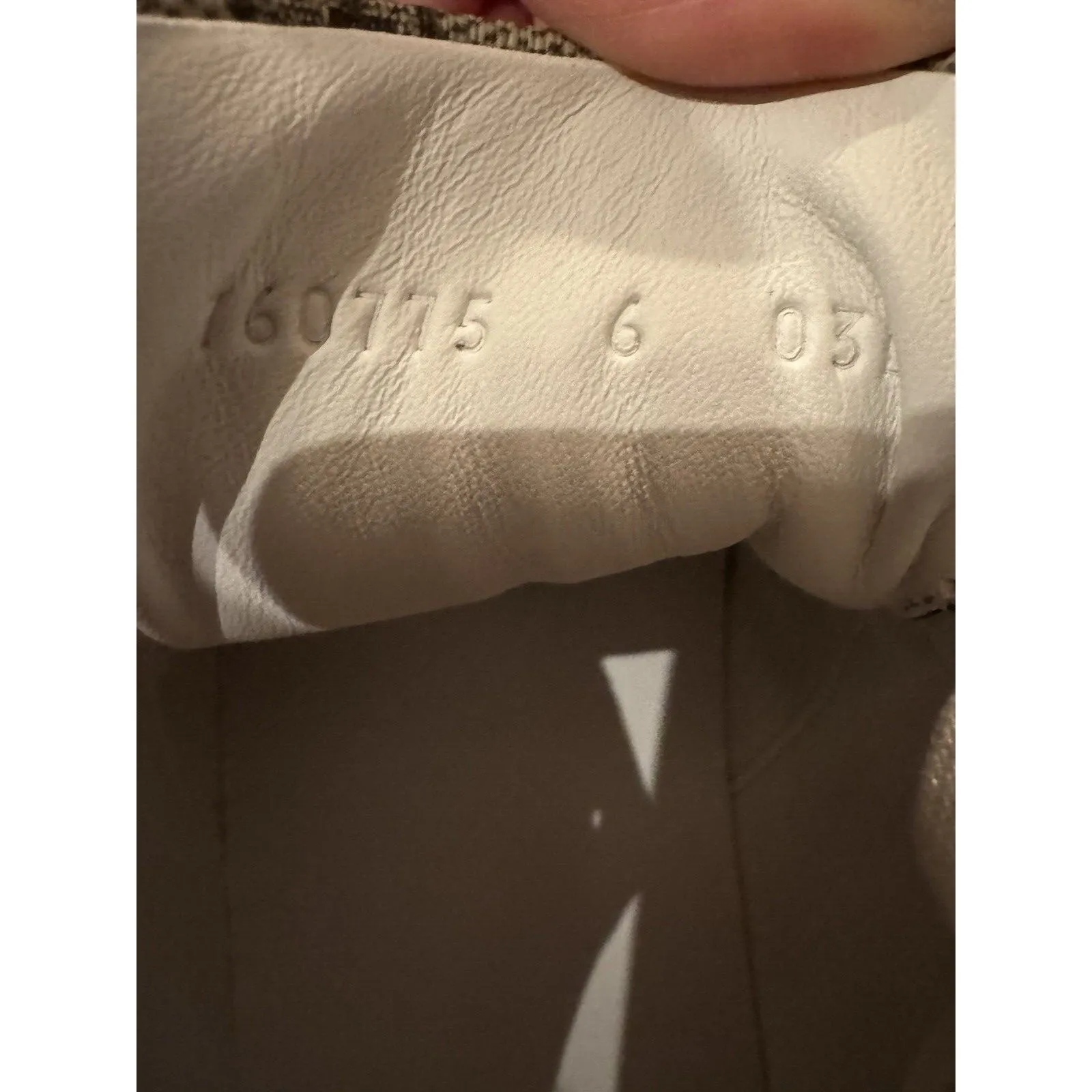 Gucci Ace Women's GG Print Ebony Beige/Green Sneakers Sz 7 Men 9 Women (UK 6) - Image 6