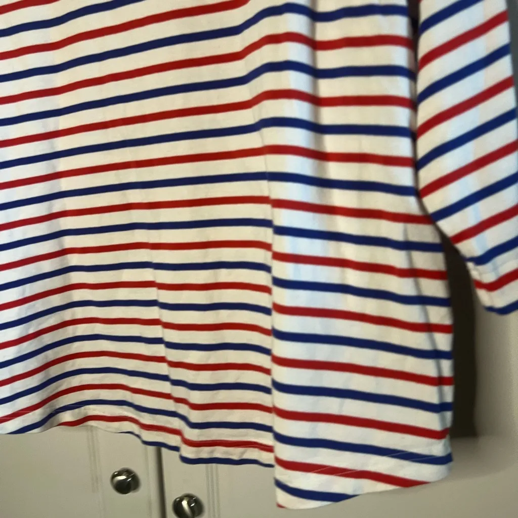 J. Crew Striped Oversized Tee - Image 11