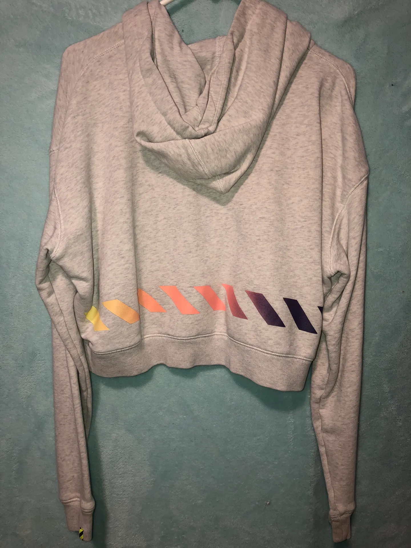 Nike Cropped Zip-up Hoodie - Image 3