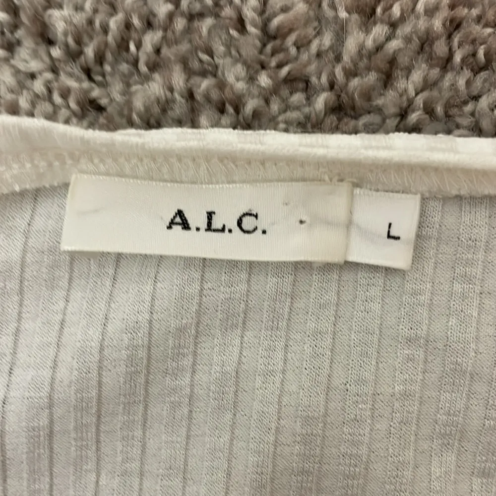 ALC Frank A.L.C Savannah Twist Neck Knit Top - Image 7