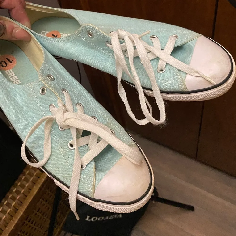 Converse shoes mint green - Image 3