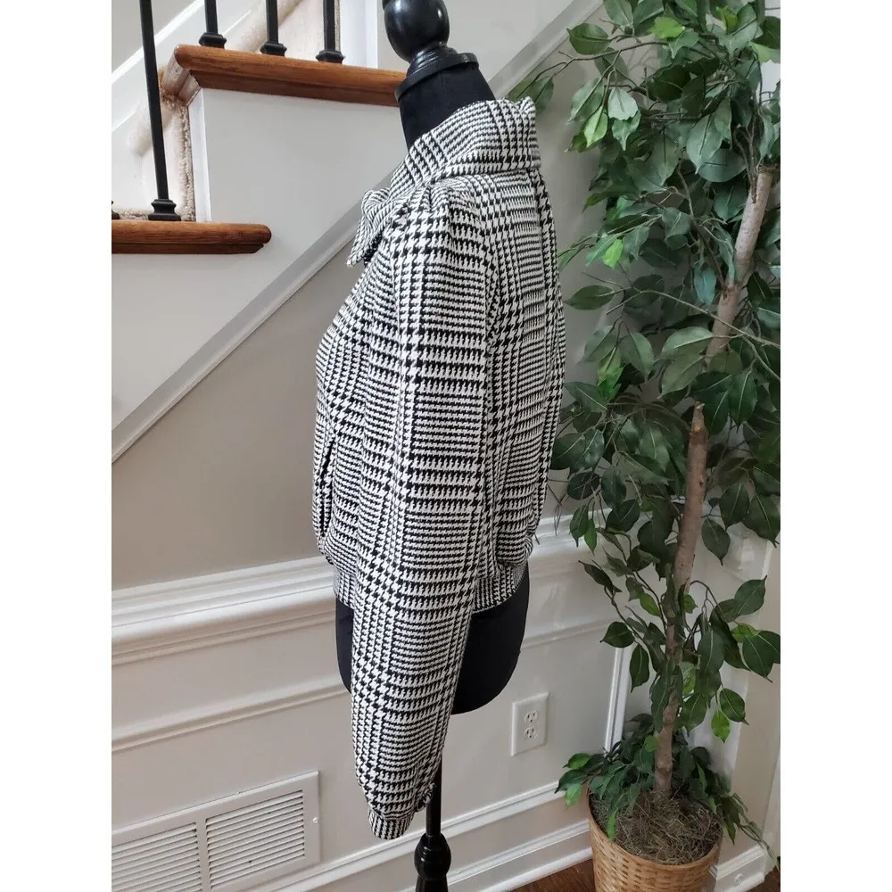 Max Rave Women's White & Black Polyester Long Sleeve Casual Jacket Size Medium - Image 6