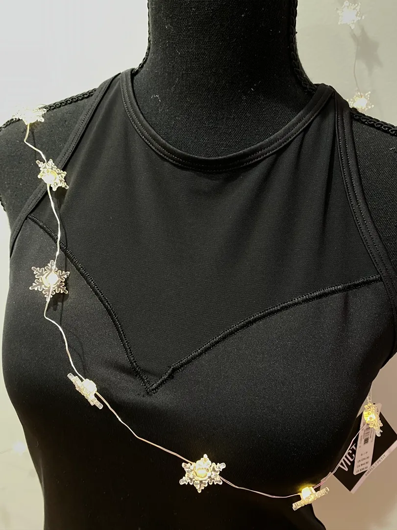 Black Athletic Mesh Top - Image 3