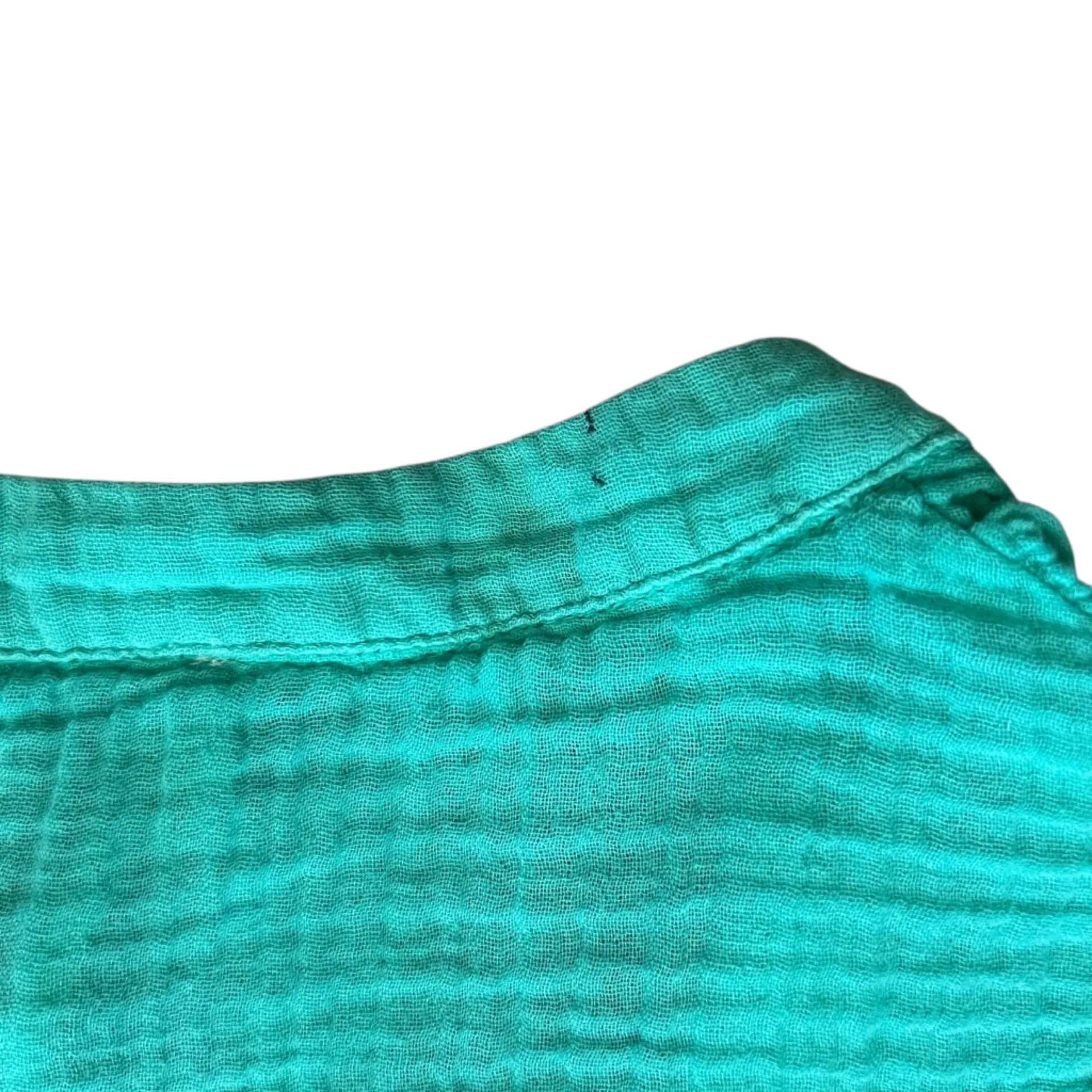 Anthropologie Women’s The Kallie Flowy Tiered Gauzy Maxi Dress in Turquoise Teal - Image 8